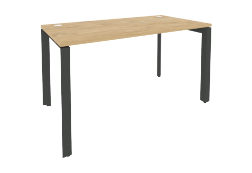 Стол рабочий, цвет тиквуд светлый