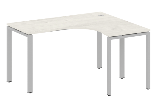Стол эргономичный правый, цвет дуб новара