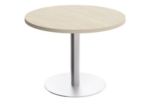 Стол для переговоров круглый Сидней, цвет дуб шамони