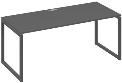 Стол письменный Мира Одри, цвет антрацит премиум + антрацит