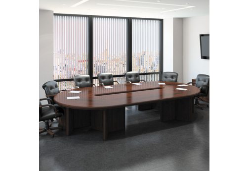 Система столов переговоров 3 Соленс, цвет орех британский