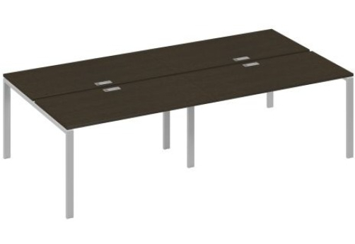 Рабочая станция (4х140) Мира Нумо, цвет венге + серый