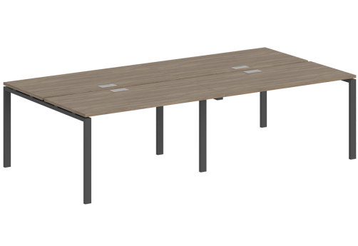 Рабочая станция Индиго Сет, цвет дуб темный + антрацит