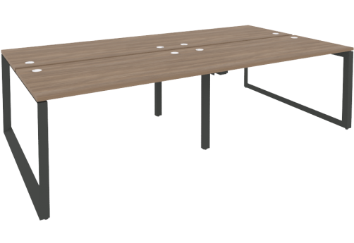 Рабочая станция, цвет дуб Аризона + черный