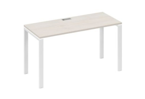 Стол письменный Мира Нумо, цвет дуб шамони + белый