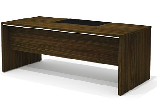 Стол руководителя с бюваром Адриатика, цвет дуб жженый
