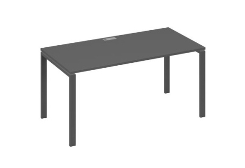 Стол письменный Мира Нумо, цвет антрацит премиум + антрацит