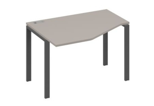 Стол эргономичный левый Мира Нумо, цвет мокко премиум + антрацит