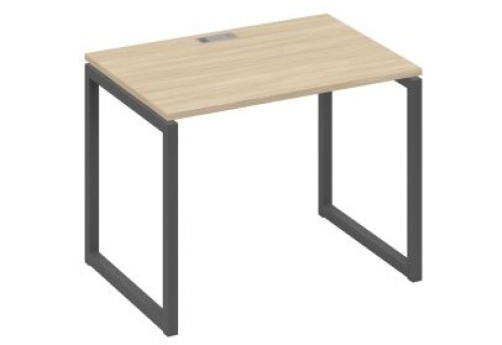 Стол письменный Мира Одри, цвет дуб скандинавский + антрацит