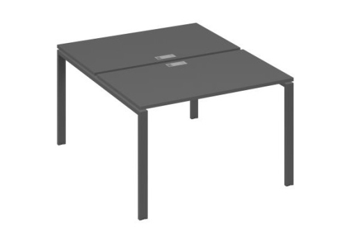 Рабочая станция (2х120) Мира Нумо, цвет антрацит премиум + антрацит