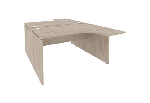Рабочая станция эргономичная, цвет дуб аттик