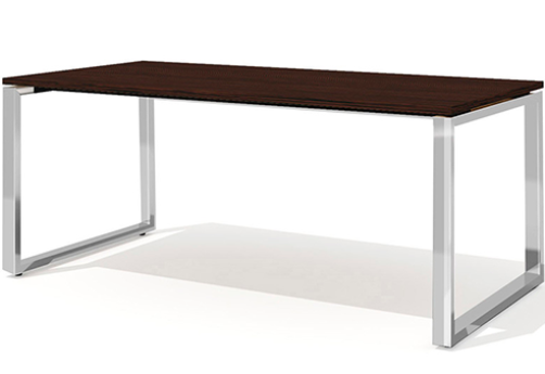 Стол руководителя Некста Директ, цвет венге + хром