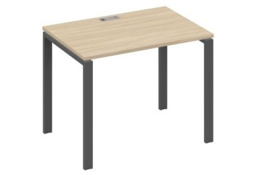 Стол письменный Мира Нумо, цвет дуб скандинавский + антрацит