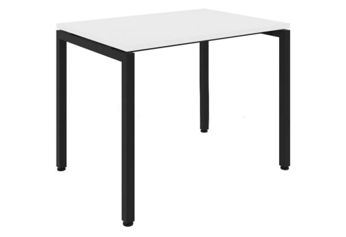 Стол рабочий Брента, цвет белый + антрацит