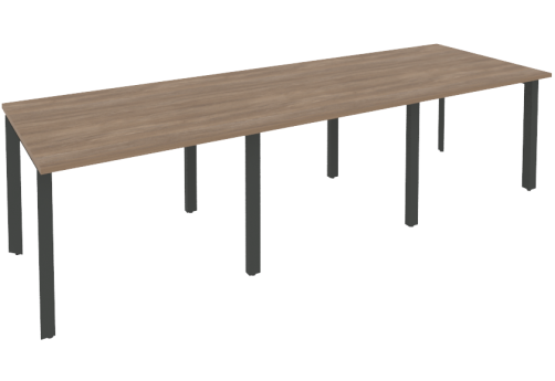 Стол для переговоров (3 столешницы), цвет дуб аризона
