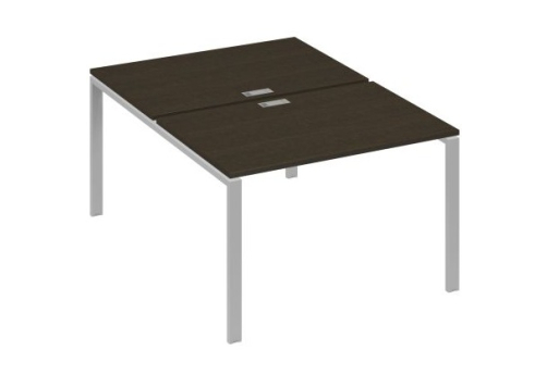 Рабочая станция (2х120) Мира Нумо, цвет венге + серый