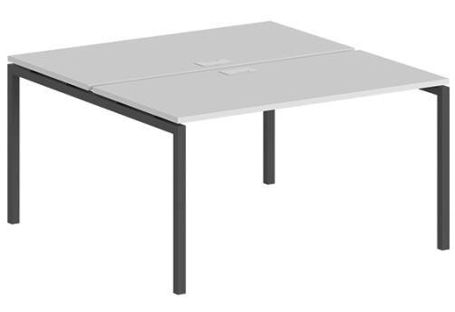 Рабочая станция Индиго Форт, цвет белый + антрацит