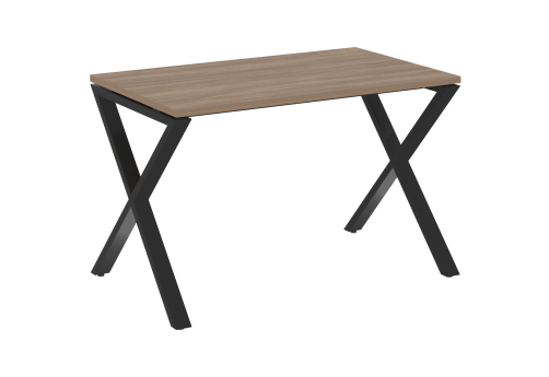 Стол рабочий Европа, цвет дуб аризона + черный