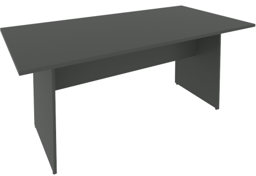 Стол переговорный прямоугольный Нотте, цвет антрацит