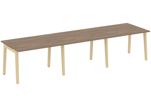 Стол для переговоров (3 столешницы), цвет дуб аризона