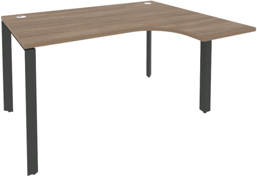 Стол эргономичный правый, цвет дуб аризона