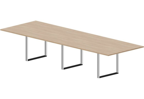 Стол для переговоров Клауд, цвет светлый дуб