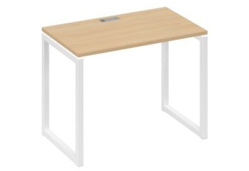 Стол письменный Мира Одри, цвет натуральный дуб + белый