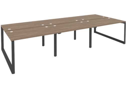 Рабочая станция, цвет дуб Аризона + черный