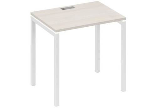 Стол письменный Мира Лофт, цвет дуб шамони + белый