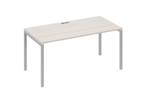 Стол письменный Мира Лофт, цвет дуб шамони + серый