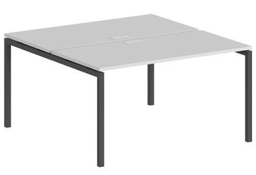 Рабочая станция Индиго Форт, цвет белый + антрацит