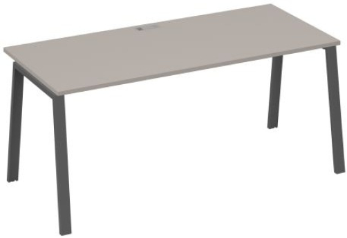 Стол письменный Мира Трио, цвет мокко премиум + антрацит