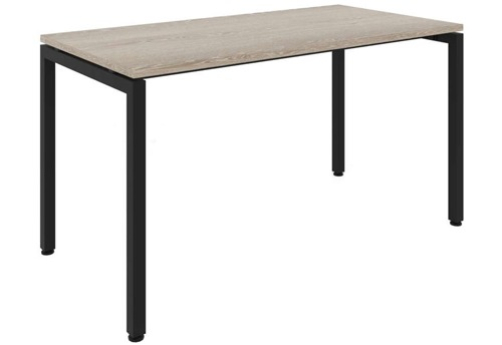 Стол рабочий Брента, цвет светлый дуб + антрацит