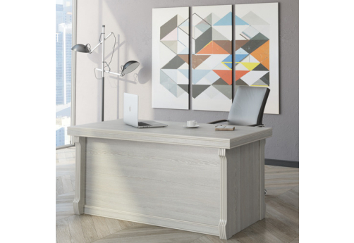 Стол письменный Аврора, 1600x800x760 мм, цвет светлый дуб