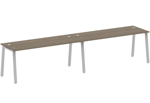 Стол на 2 рабочих места, цвет вяз