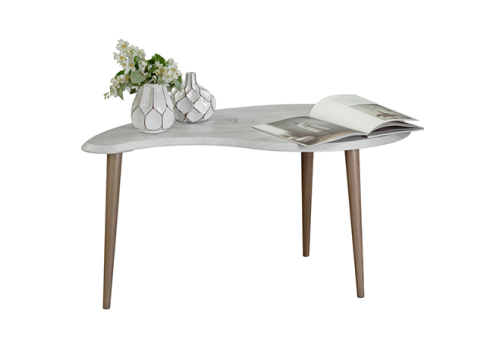 Стол журнальный Лето 1076, цвет дуб дымчатый + шимо