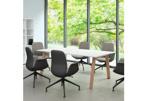 Стол для переговоров Флориан Директ, цвет белый