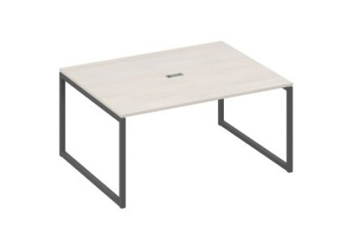 Стол для переговоров прямоугольный Мира Одри, цвет дуб шамони + антрацит