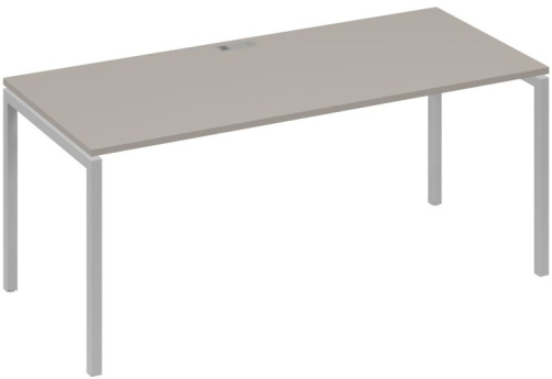 Стол письменный Мира Лофт, цвет мокко премиум + серый
