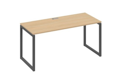 Стол письменный Мира Одри, цвет натуральный дуб + антрацит