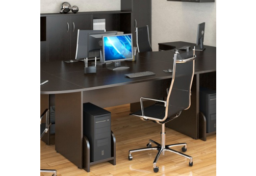 Стол письменный Антрацит, цвет венге