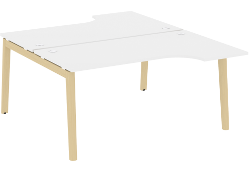 Рабочая станция эргономичная, цвет белый