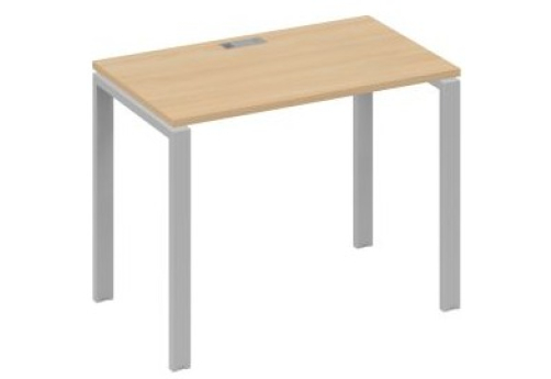Стол письменный Мира Нумо, цвет натуральный дуб + серый