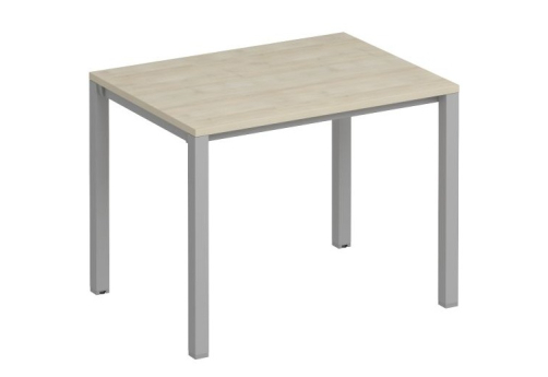 Стол письменный Прайм Металл 50, цвет шамони светлый + серый