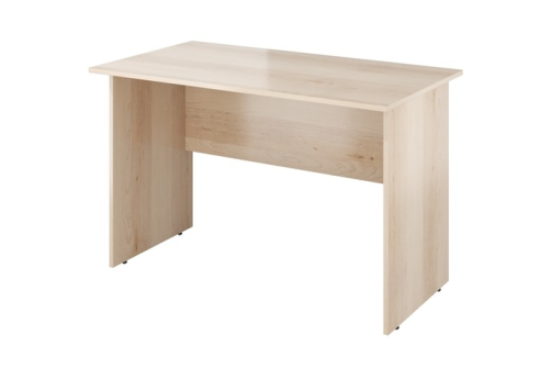 Стол рабочий прямой, цвет бук перламутр