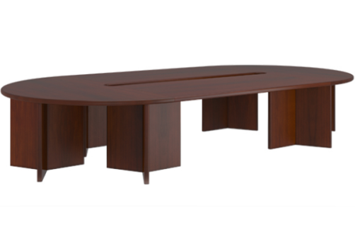 Система столов переговоров 3-03, цвет темный орех