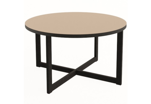 Стол журнальный круглый Винси 2, цвет мокко
