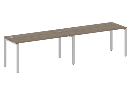 Стол на 2 рабочих места, цвет вяз