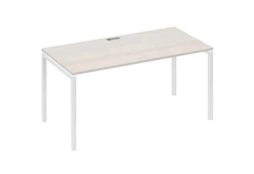 Стол письменный Мира Лофт, цвет дуб шамони + белый
