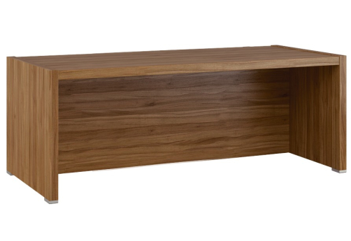 Стол письменный с симметричными опорами, цвет орех